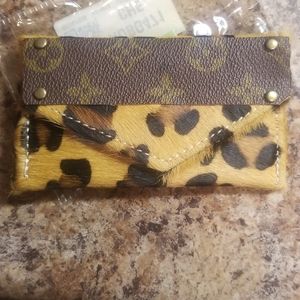 Upcycled mini wallet/card holder
